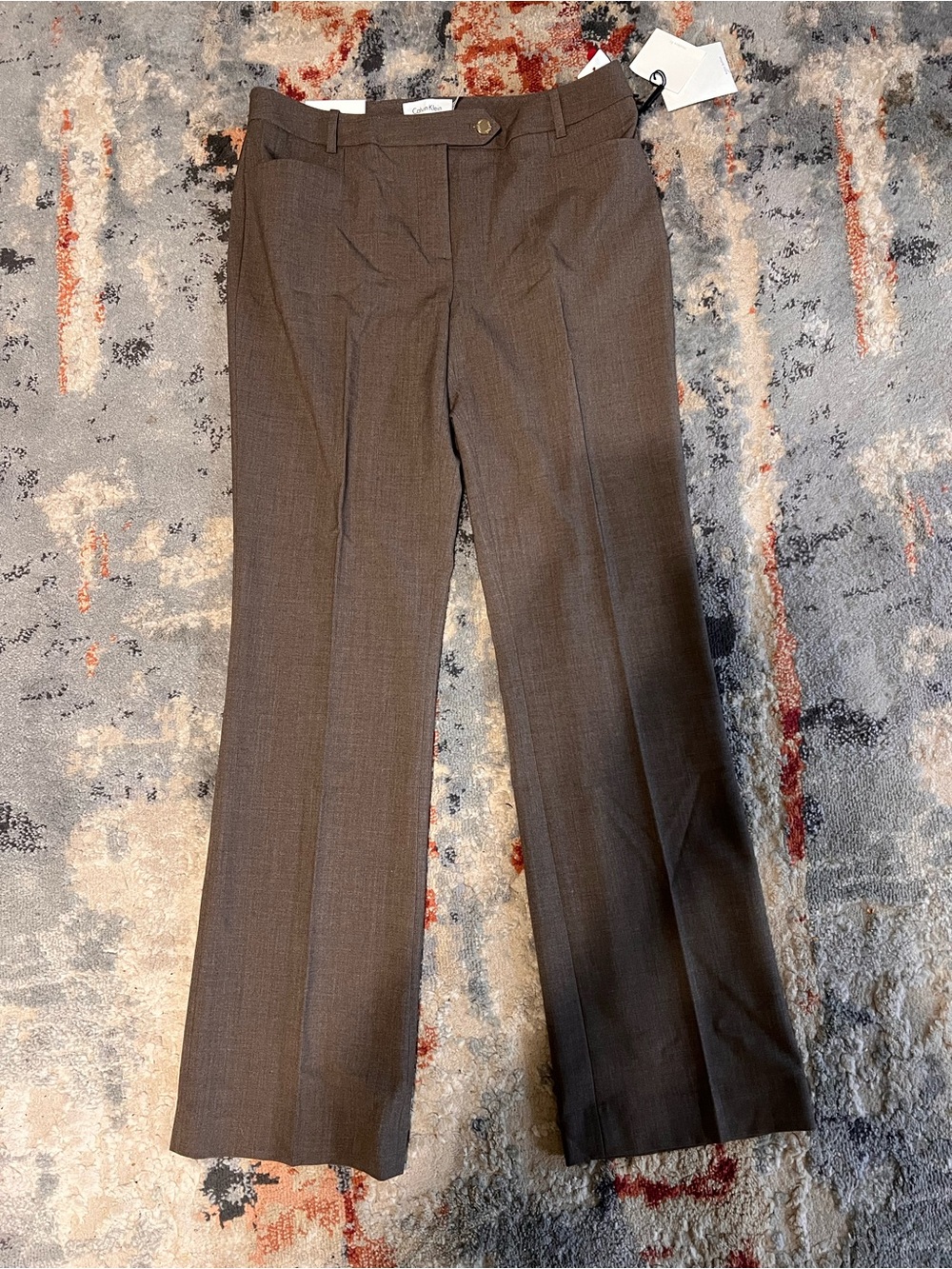 Calvin Klein Brown Dress Pants